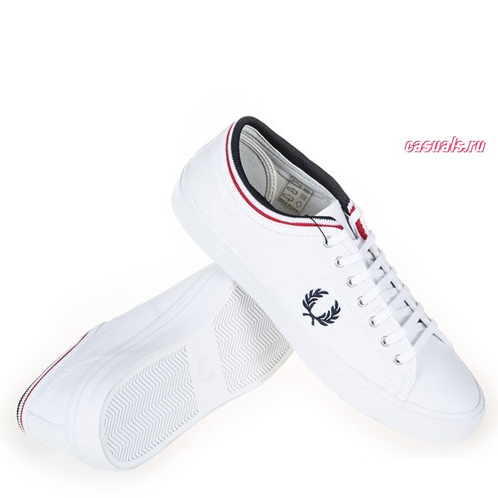 Кеды Fred Perry "Kendrick Tipped Cuff Canvas" Кеды Fred Perry "Kendrick Tipped Cuff Canvas"