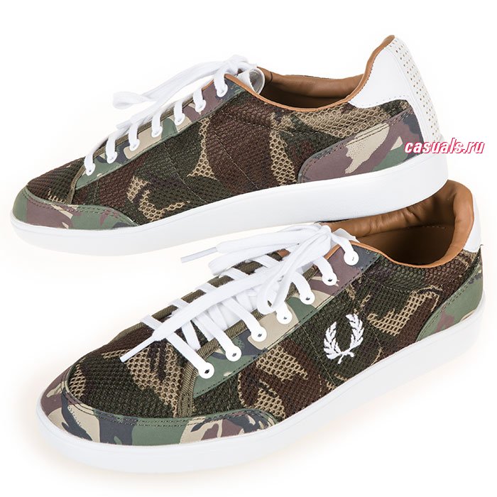 Кроссовки Fred Perry "Hopman Camo Mech" Кроссовки Fred Perry "Hopman Camo Mech"