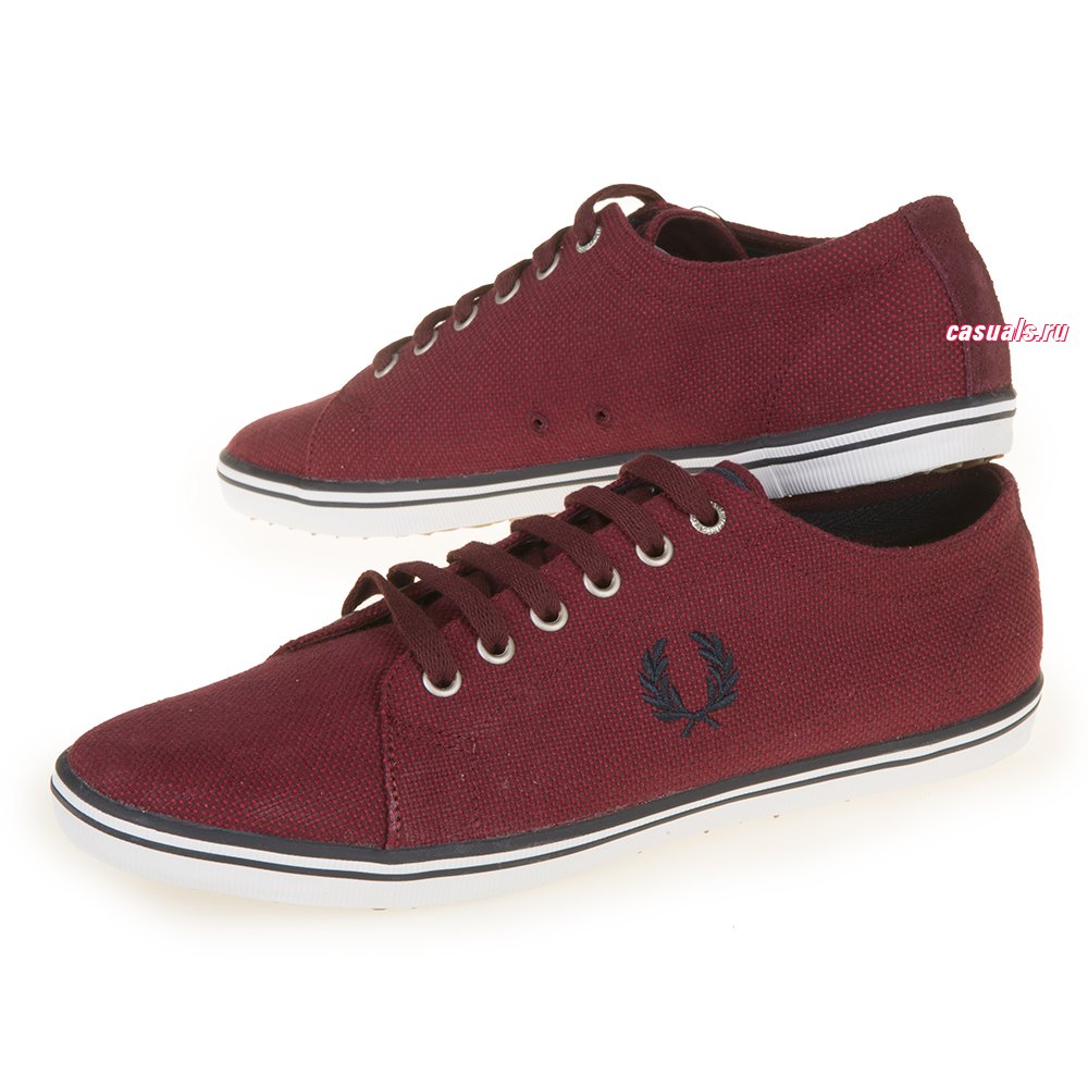 Кроссовки Fred Perry "Kingston Heavy Two Tone Canvas"
