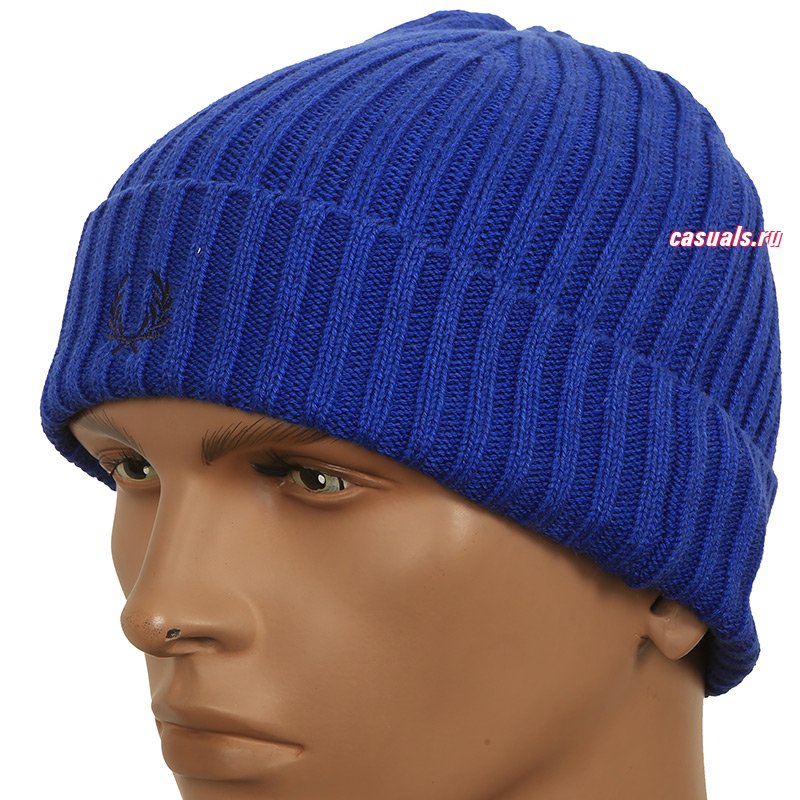 Шапка Fred Perry "Cotton Ribbed Beanie" Шапка Fred Perry "Cotton Ribbed Beanie"