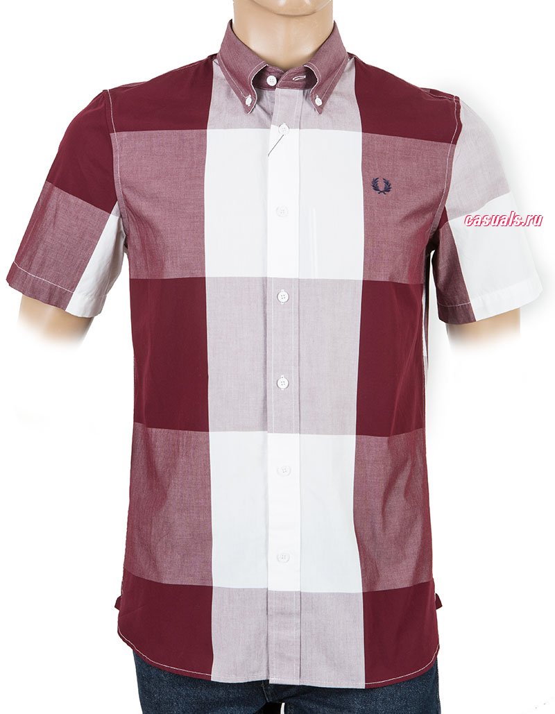  Fred Perry "Magnified Gingham Shirt"