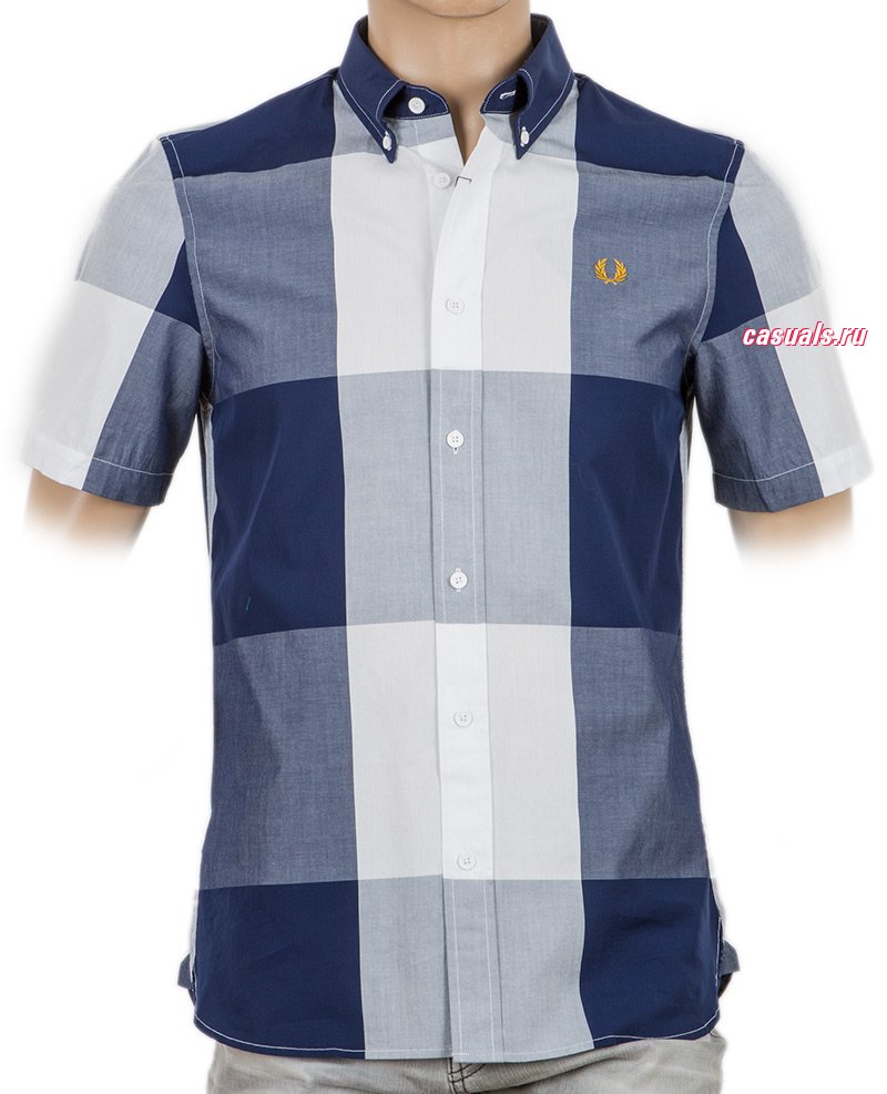  Fred Perry "Magnified Gingham Shirt"