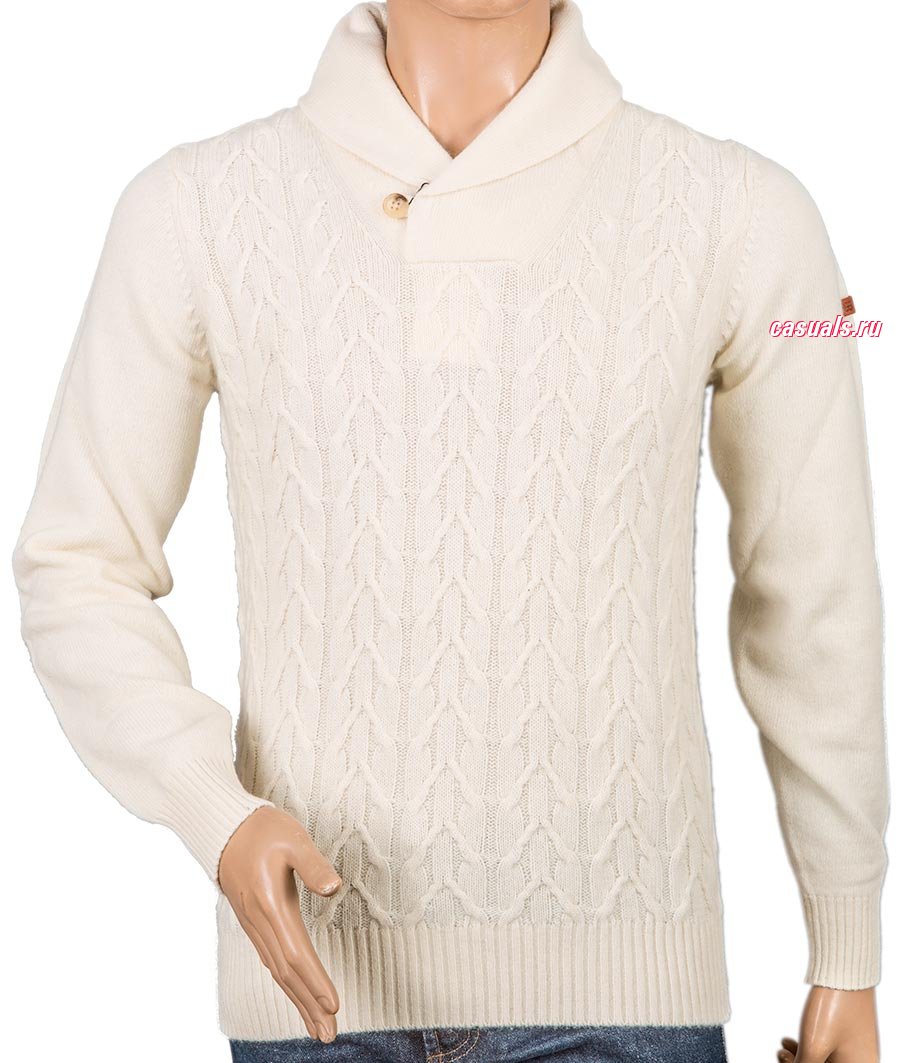  Ben Sherman "Shawl Collar Cable Knit Jumper"