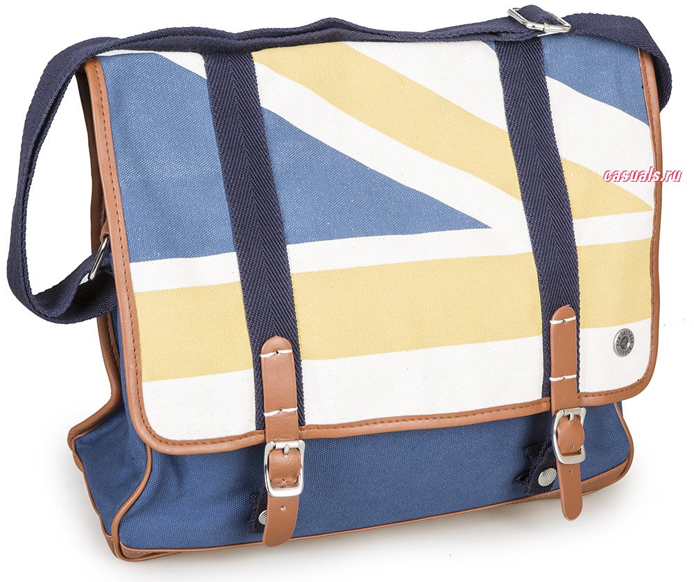  Ben Sherman "Union Print Messenger Bag"