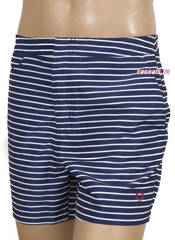  Fred Perry "Brenton Stripe Swin Shorts"